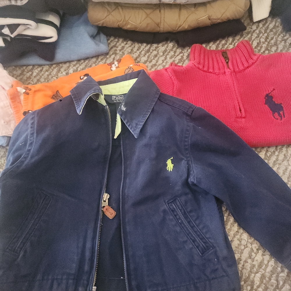 Polo by Ralph Lauren Navy Kids Jacket